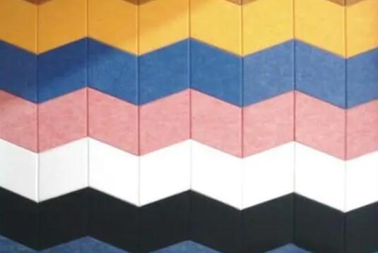 明快亮麗的聚酯纖維吸音板的裝飾風(fēng)格